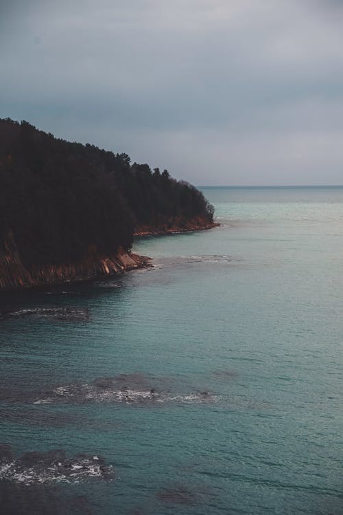 Foto d'estoc gratuïta de foto des d'un dron, fotografia aèria, illa