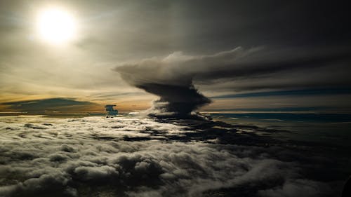 Gratis lagerfoto af aften, landet, mørk