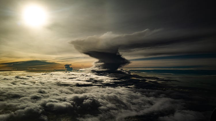 Tornado In Countryside