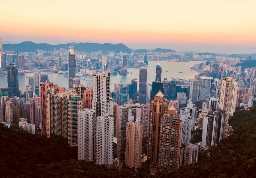 香港城市天际线