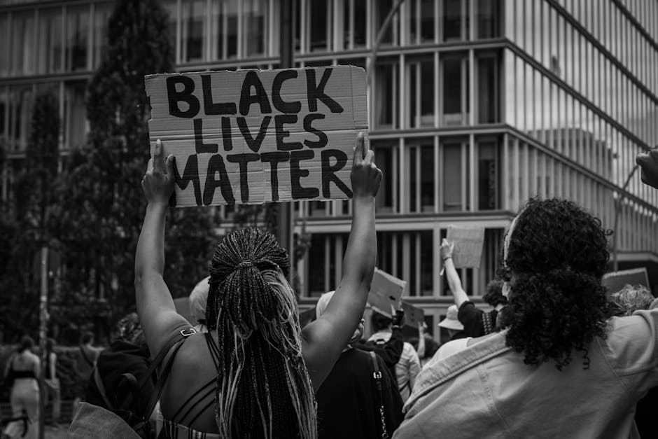 Image of a modern civil rights march, demonstrating the enduring struggle for equality and justice - Gateway to Freedom Image of a modern civil rights march, demonstrating the enduring struggle for equality and justice - Gateway to Freedom