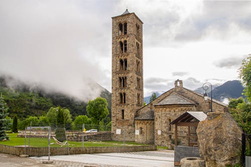 Roman Catholic Church Near Mountains