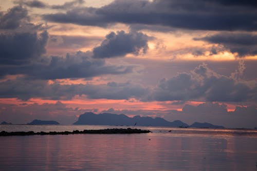 Бесплатное стоковое фото с безмятежный, восход, закат