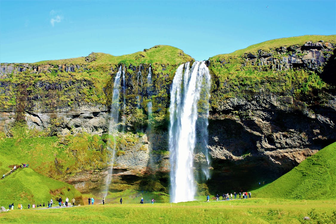 Seljalandsfoss Waterfall, Iceland, Europe