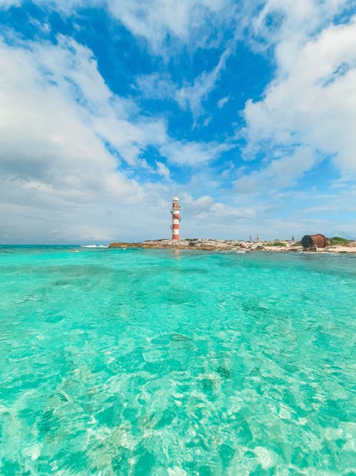 A Lighthouse near the Beach