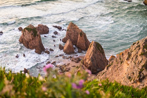 ビーチ, プライアダウルサ, ポルトガルの無料の写真素材