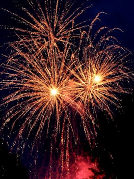 Free stock photo of new year's eve, december 31, fireworks, new year