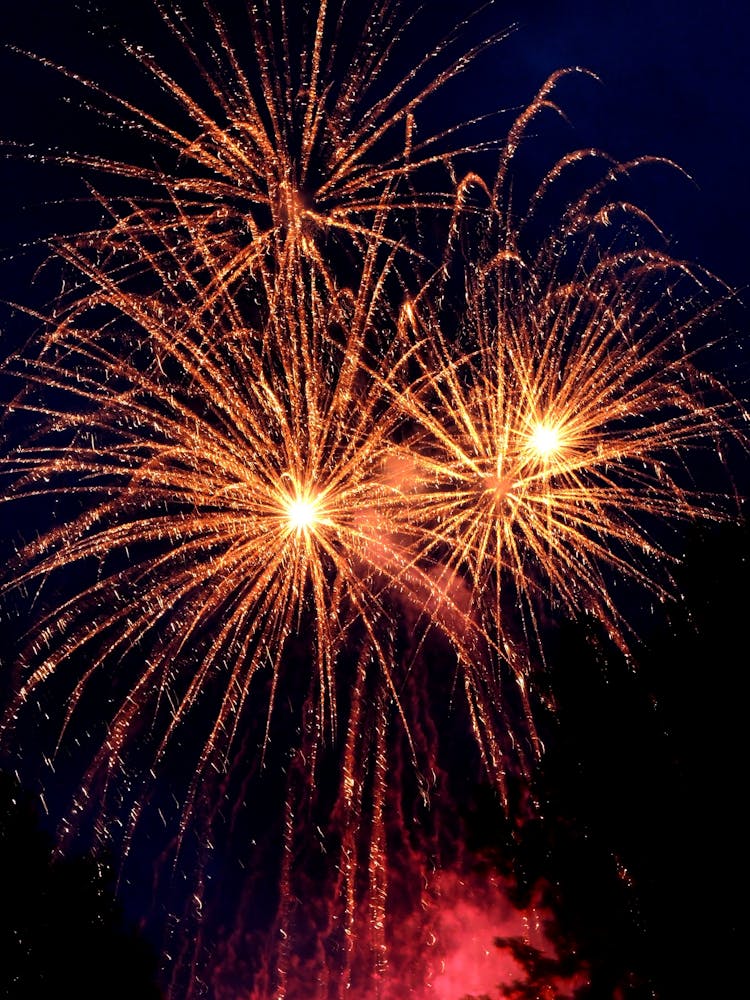 Fireworks During Nighttime