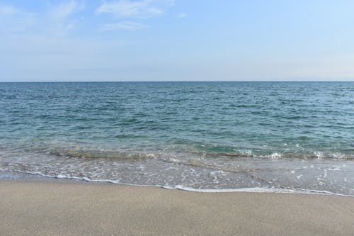 Fotobanka s bezplatnými fotkami na tému horizont, kývať, modrá