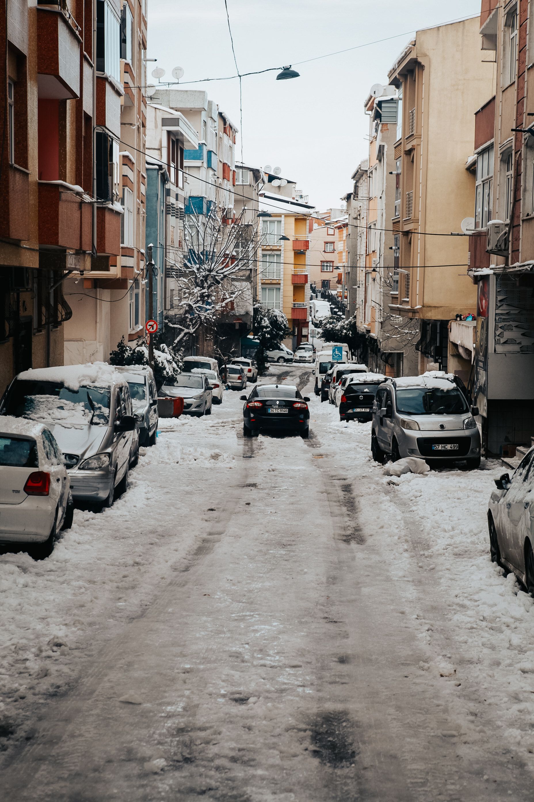 Cars Parked on Side of the Road · Free Stock Photo