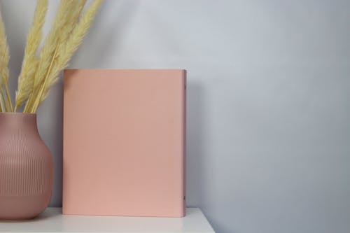 Free Pink Box on White Textile Stock Photo