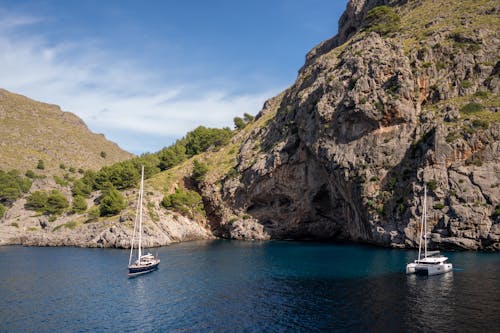Бесплатное стоковое фото с испания, лодки, океан