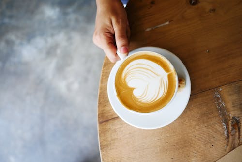 Základová fotografie zdarma na téma caffè latte, caffè latte art, chutný