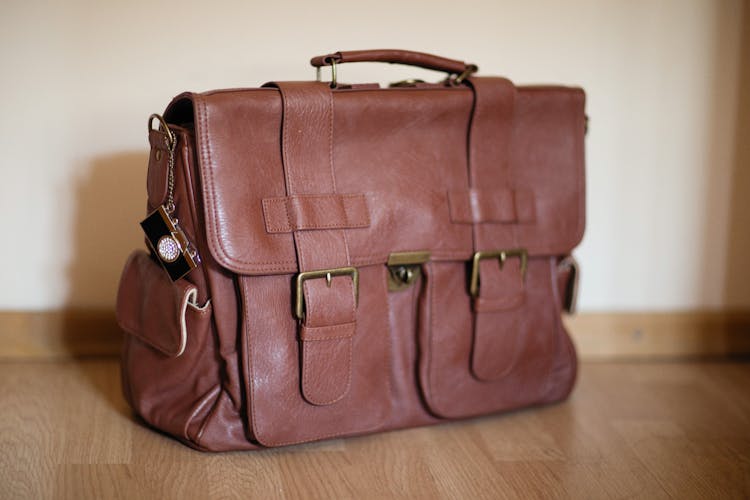 Photo Of A Brown Briefcase 