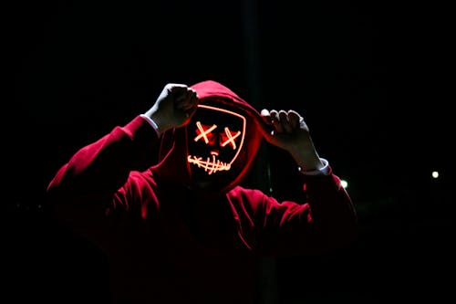 Free Person Wearing Red Hoodie Stock Photo