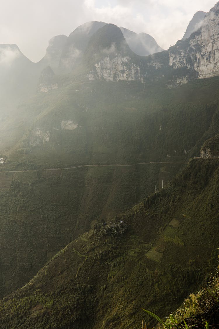 Photo Of A Steep Mountain 