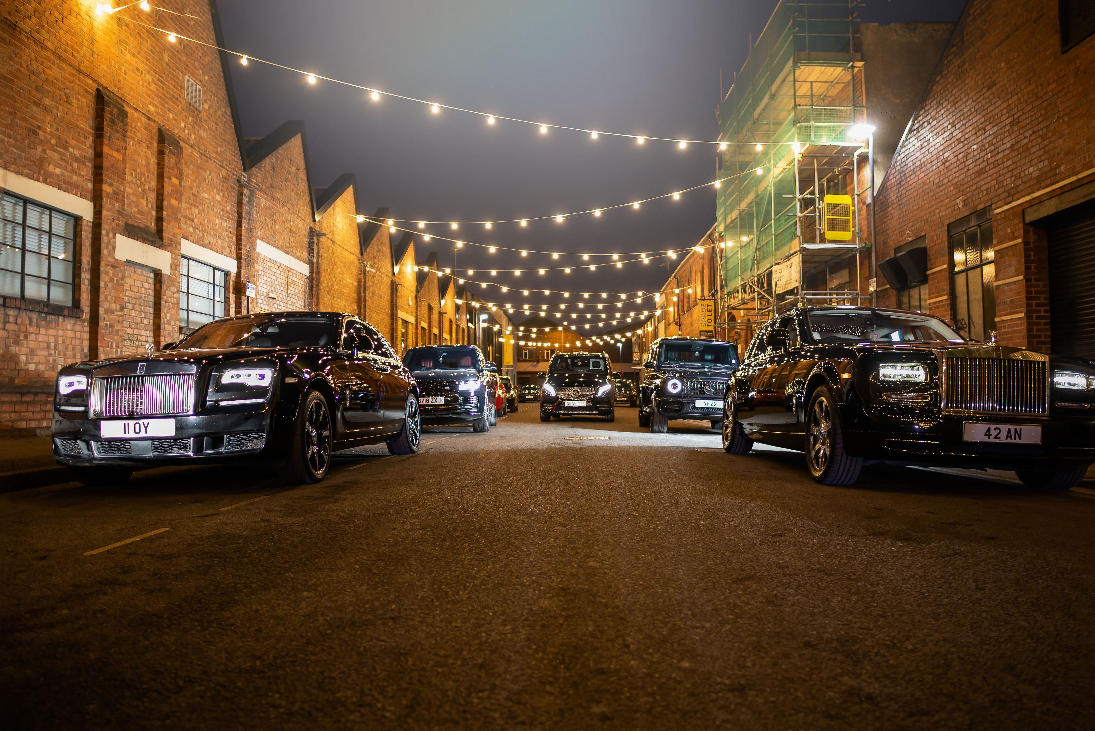 Rolls-Royce Cullinan chauffeur driven car