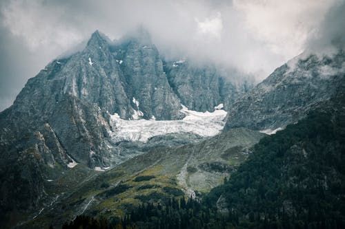 Foto profissional grátis de cênico, geleira, montanhas