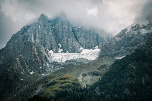 Gratis arkivbilde med fjell, isbre, landskap