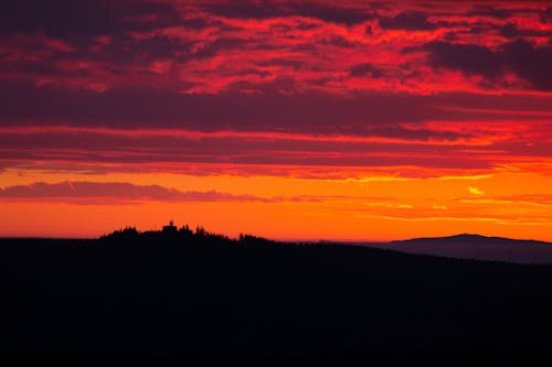 Immagine gratuita di colori del tramonto, sfondo tramonto, sole