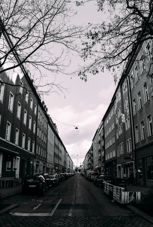 Kostenloses Stock Foto zu city, deutschland, schwarz und weiß