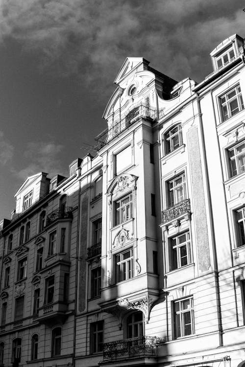 Immagine gratuita di appartamento, bianco e nero, design esterno