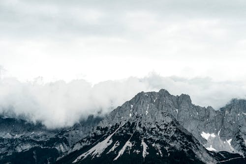 Clouds above a Rocky Mountain