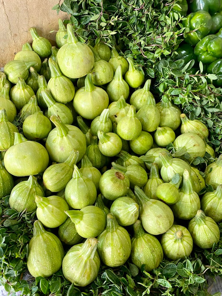 Close Up Of Green Vegetables