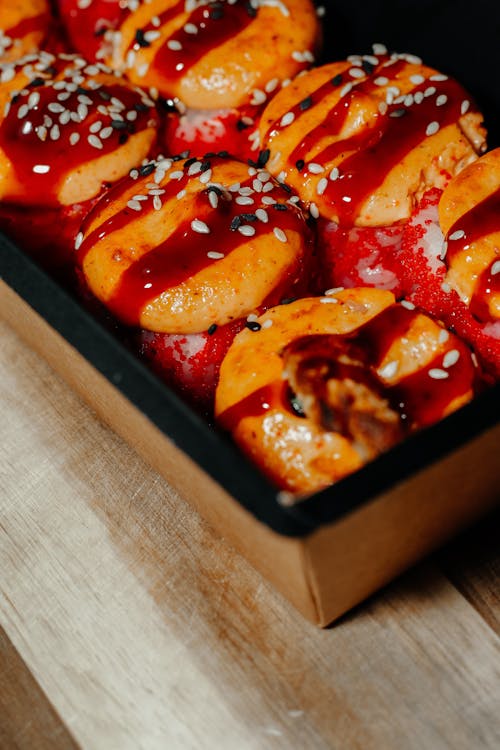 abur cubur, donut'lar, fırında pişmiş içeren Ücretsiz stok fotoğraf