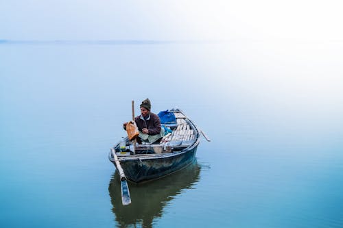 Man on a Boat