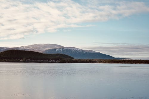 Základová fotografie zdarma na téma jezero, kopce, letecká fotografie