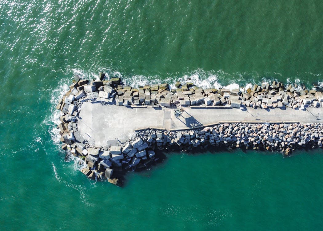 Aerial Photography of a Jetty · Free Stock Photo