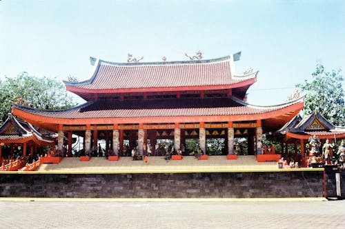 Buddhist Temple in Indonesia 