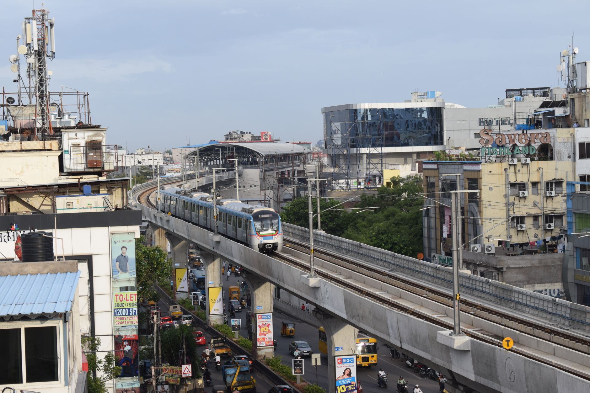 Hyderabad skyline