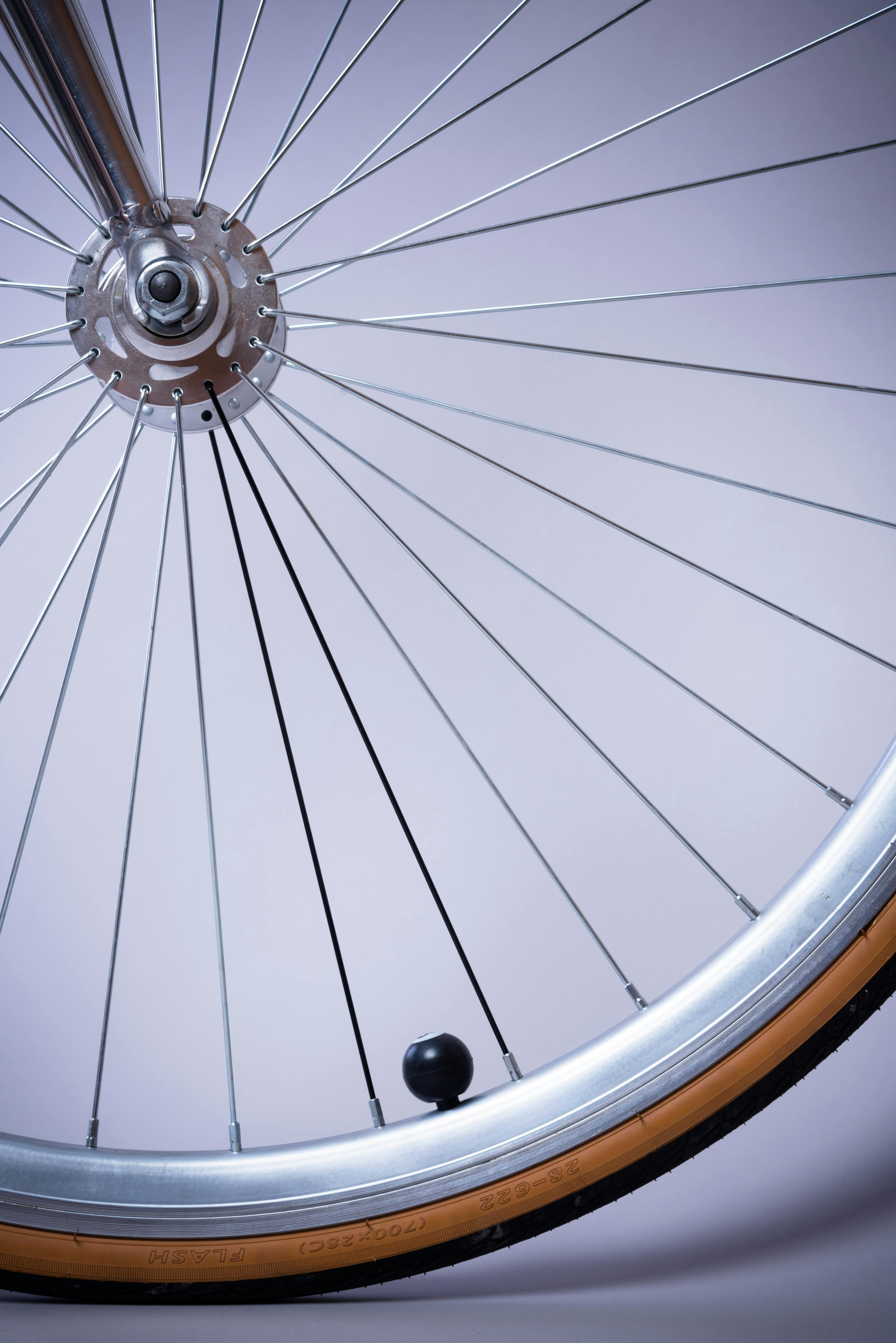 Grey Bicycle Rim