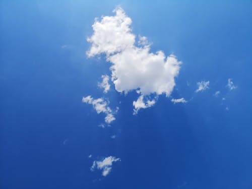 Clouds in the Blue Sky 