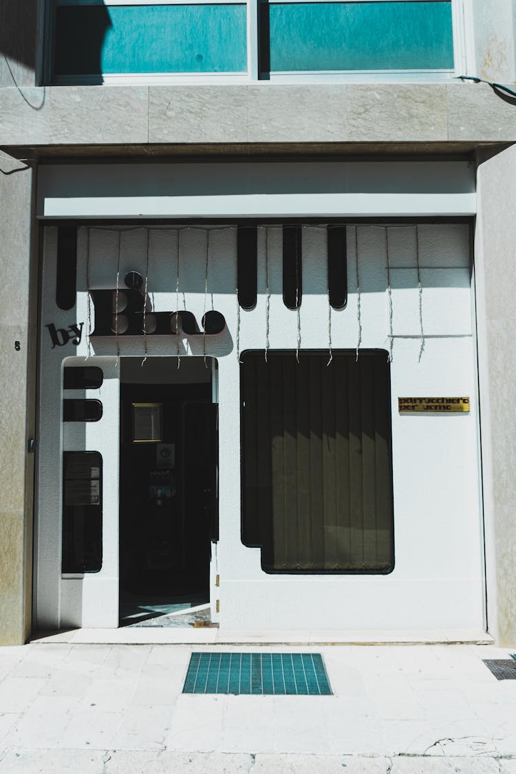 Store Entrance And Window