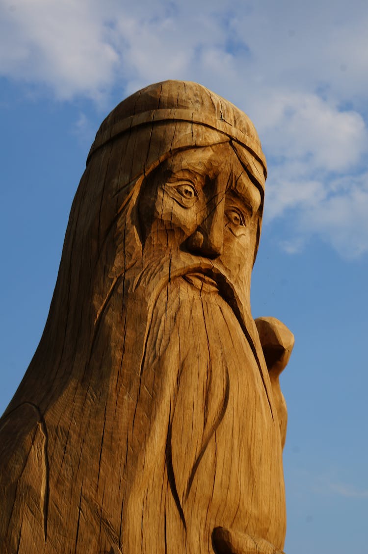 Wooden Figure Of God