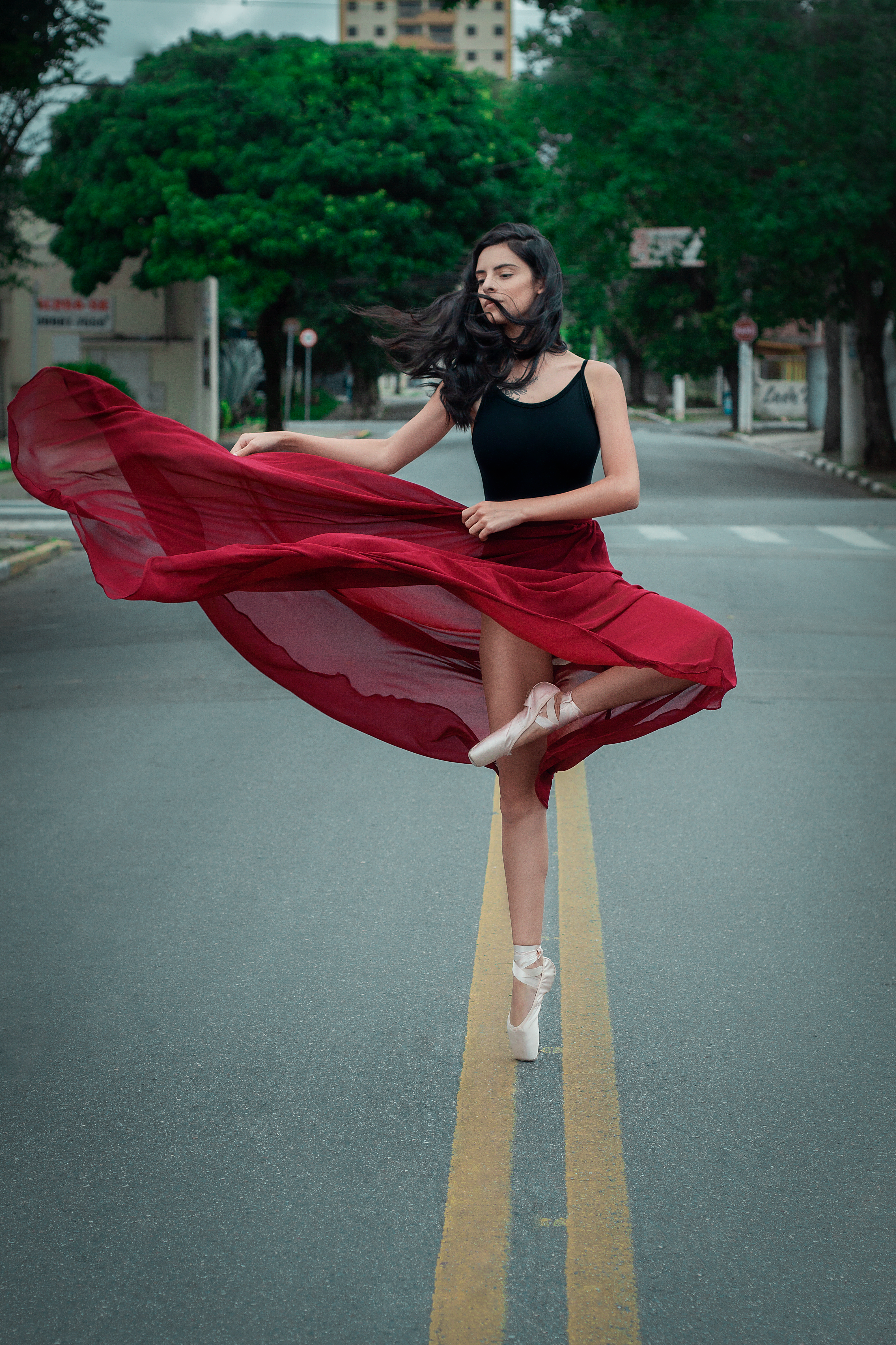 Vestido Floral Vermelho
