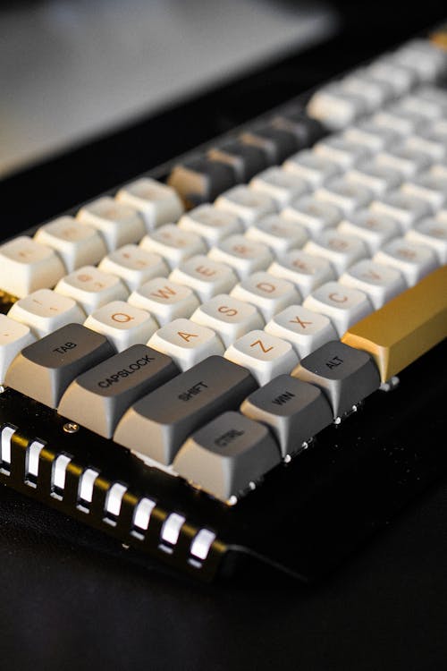 Close-up Photo of Computer Keyboard 
