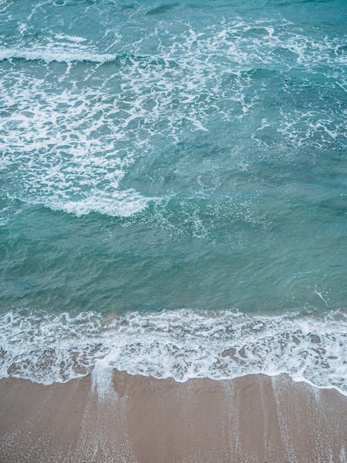 Darmowe zdjęcie z galerii z brzeg morza, fotografia lotnicza, morze