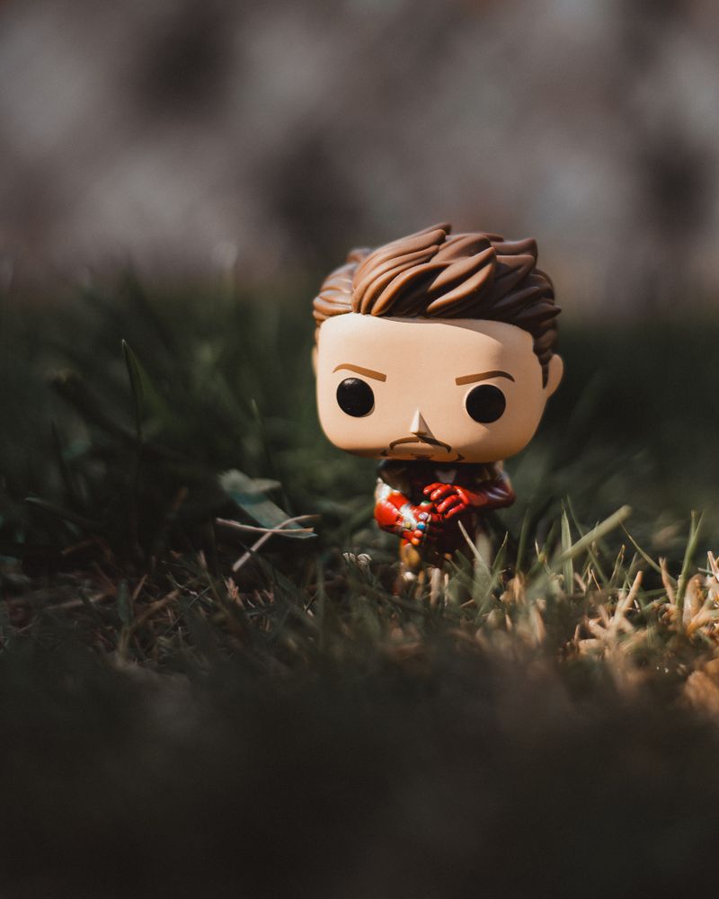 Limited edition vinyl figure collectible on display