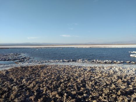 Laguna Cejar salt-lake float — Atacama Desert