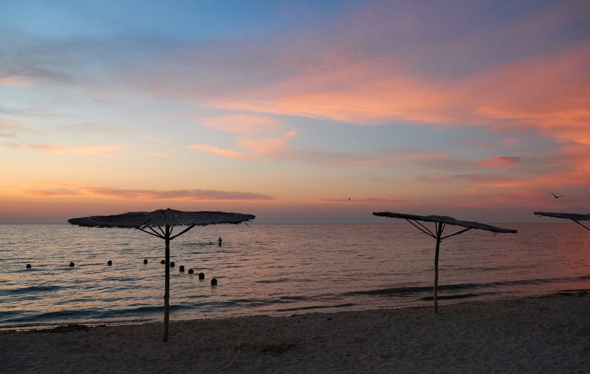 Gratis lagerfoto af afslapning, dramatisk himmel, fiskeri