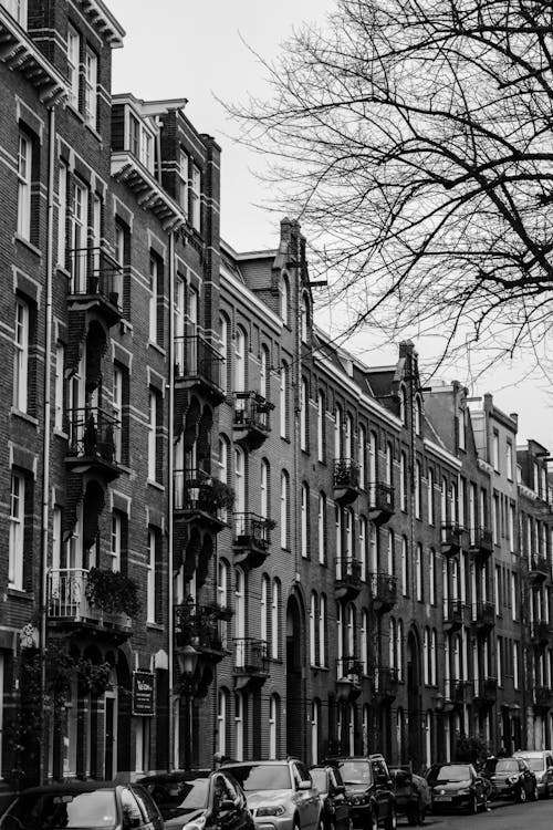 Gratis lagerfoto af Amsterdam, balkon, bygning