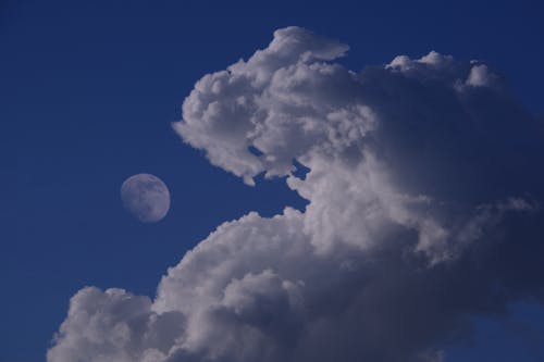 bulut, güzel gökyüzü, Mavi gökyüzü içeren Ücretsiz stok fotoğraf