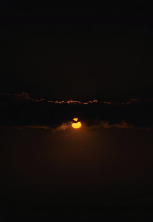 가벼운, 구름, 달의 무료 스톡 사진