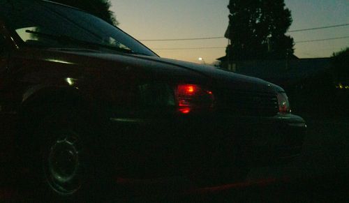 Free stock photo of dusk, red car, sony alpha Stock Photo