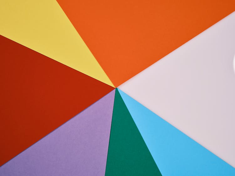 Colorful Sheets Of Paper