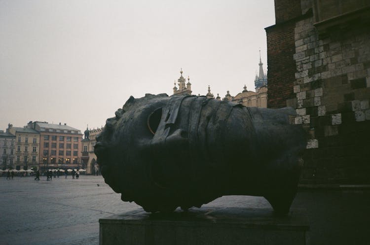 The Eros Bendato Sculpture In Poland